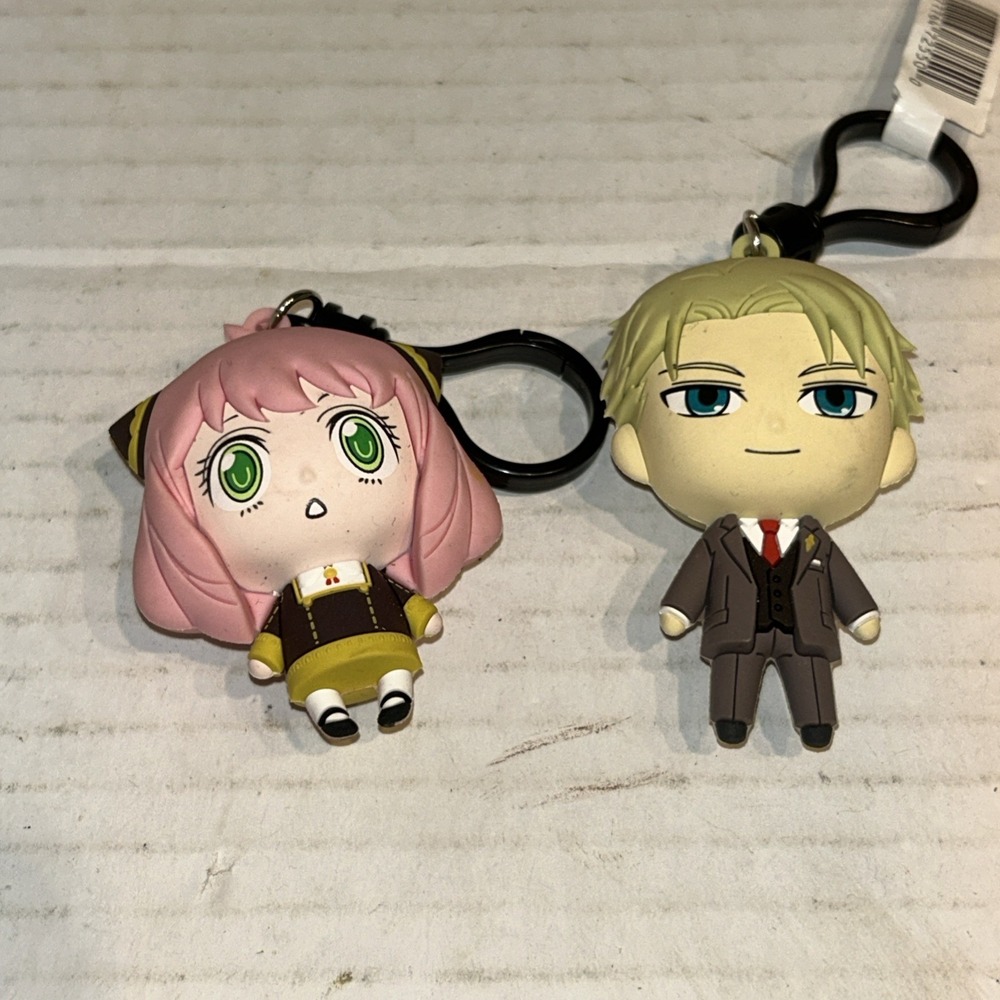 Spy X Family Anya & Loid Clip Blind Bag Key Chain Monogram C1